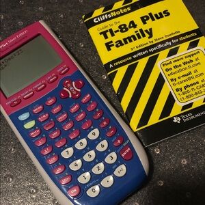 TI-84 plus silver edition pink